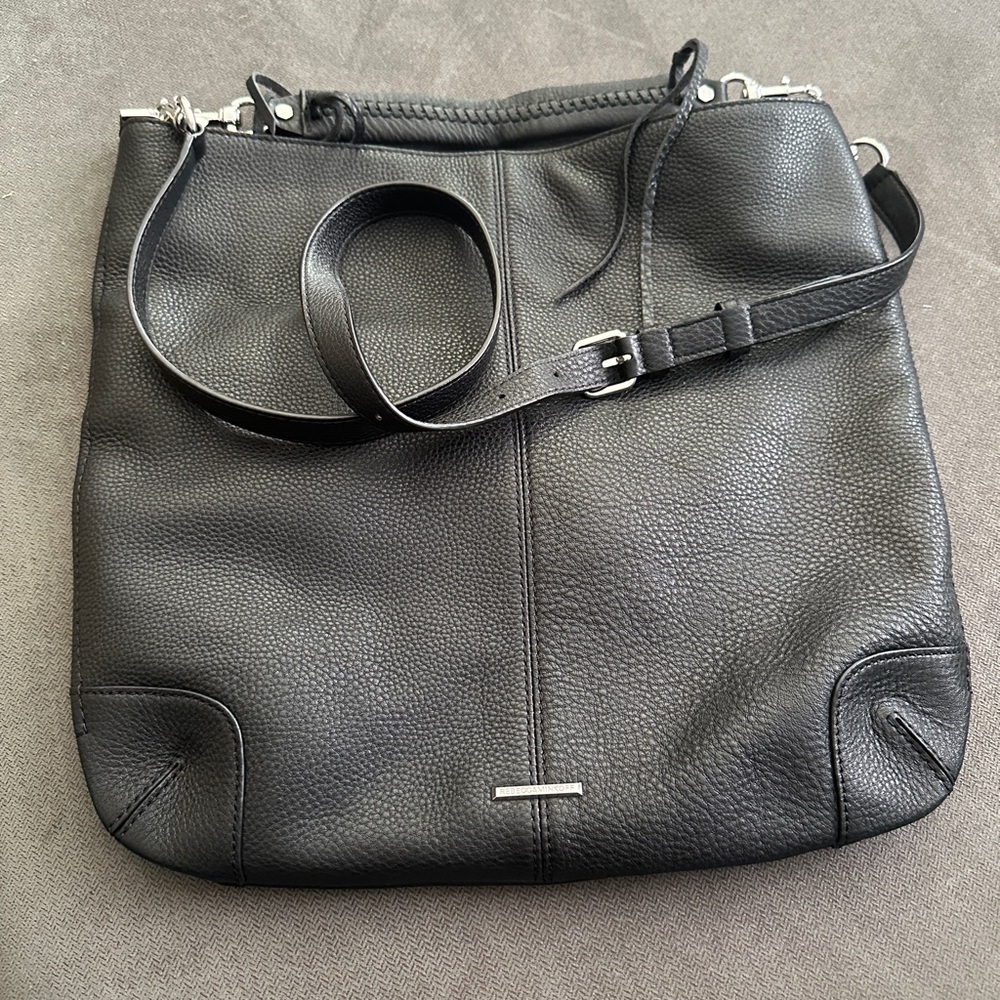 Rebecca Minkoff Black Shoulder Bag with Adjustable Strap
